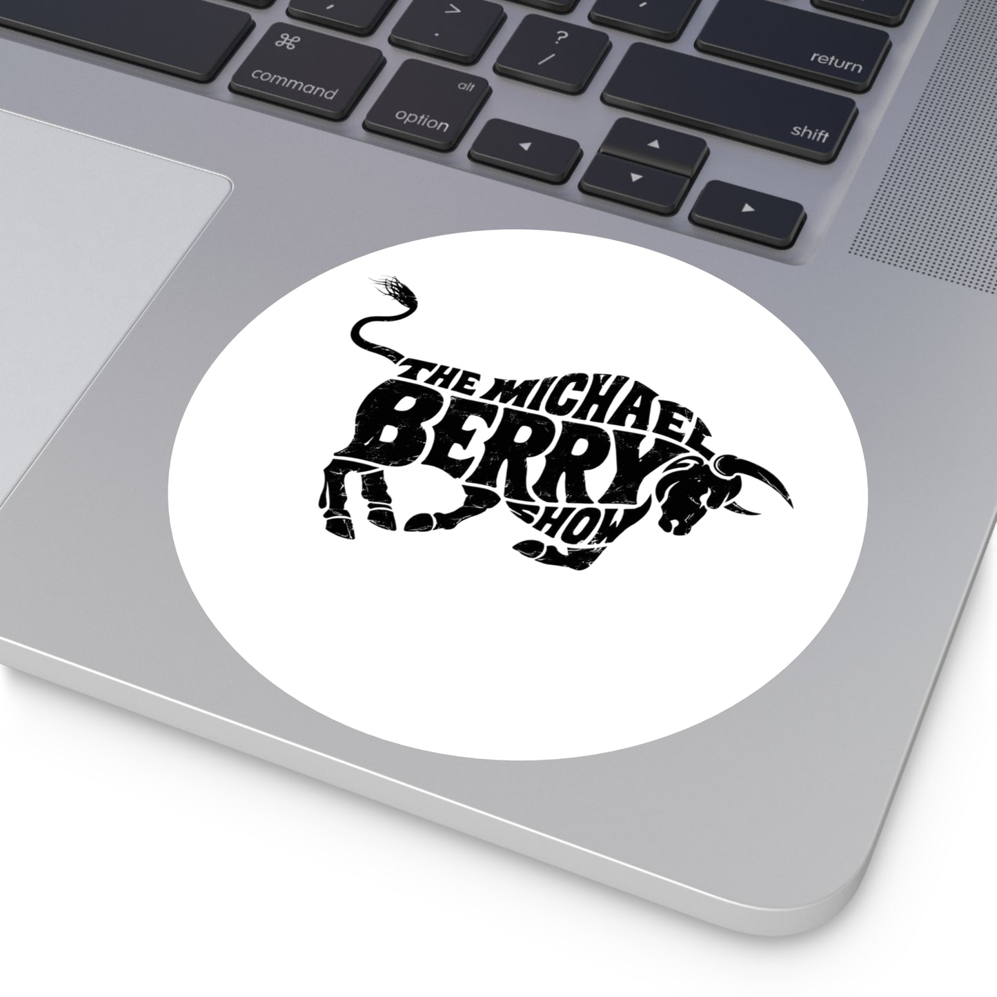 Michael Berry Show (Bull Logo) - Round Sticker