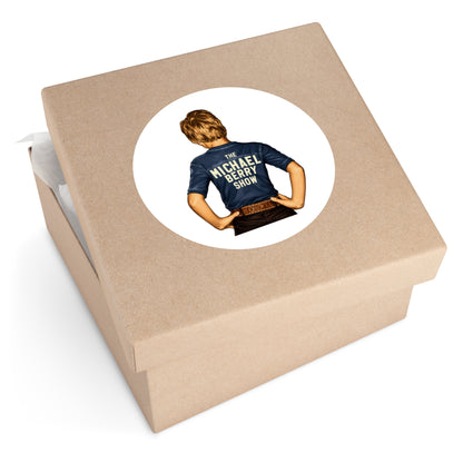 Michael Berry Show Kid - Round Sticker