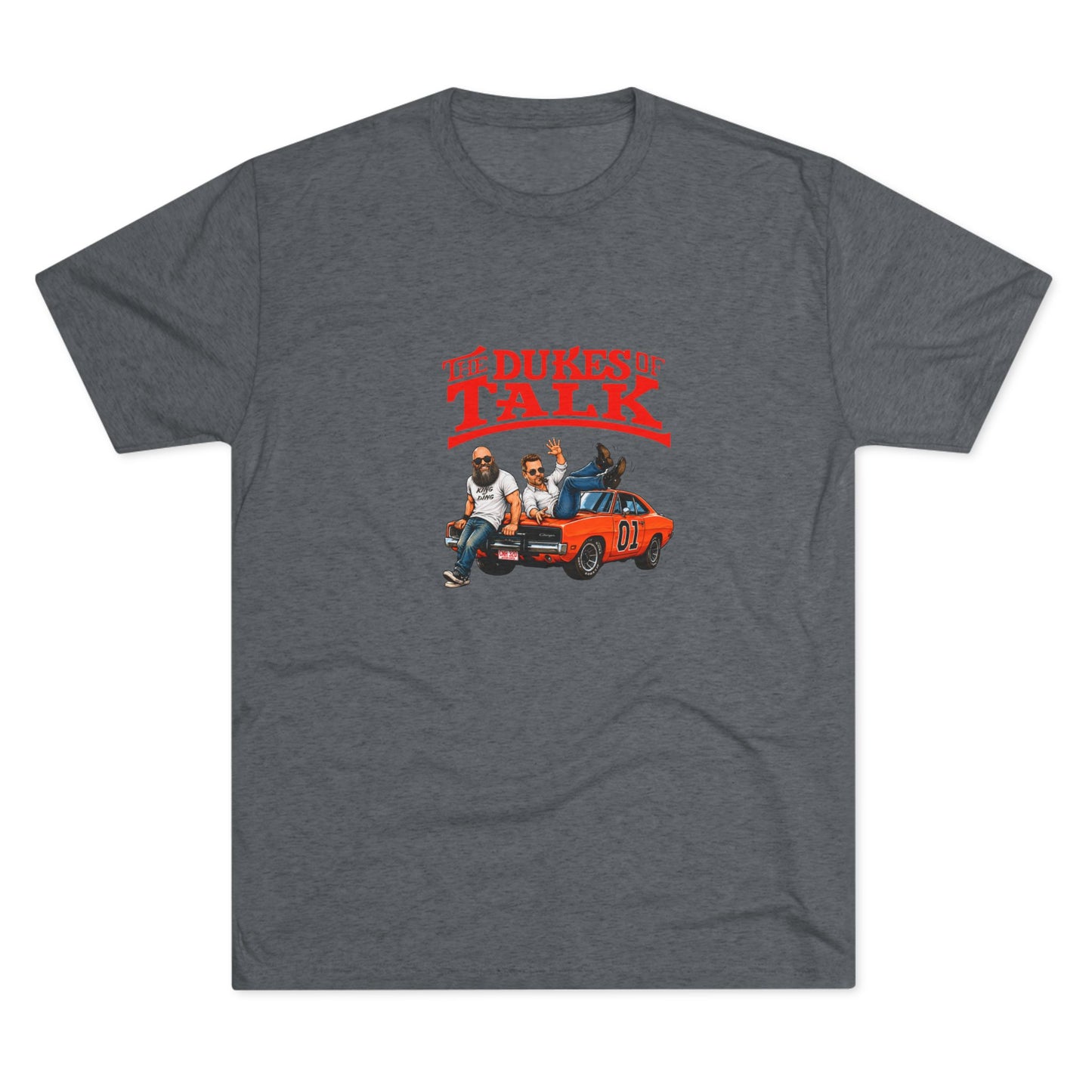 The Dukes of Talk - Tri-Blend Crew Tee
