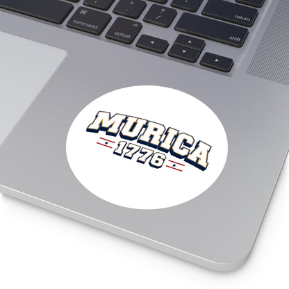 Murica 1776 - Round Sticker