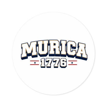 Murica 1776 - Round Sticker