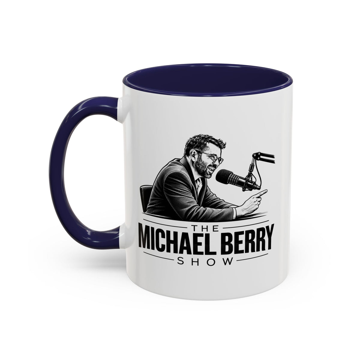 Michael Berry Show - w/ mic - Coffee Mug, 11oz or 15oz