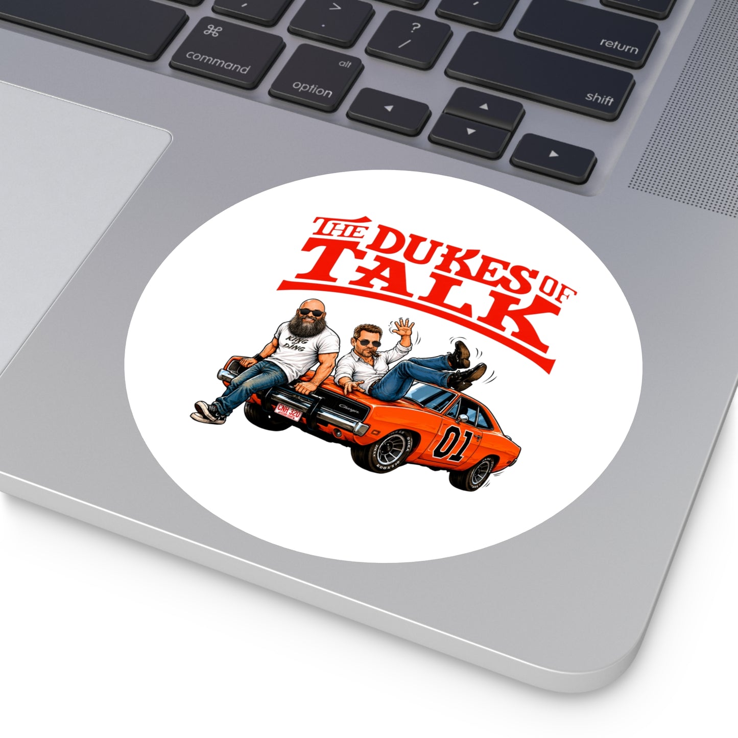 The Dukes of Talk - Round Sticker