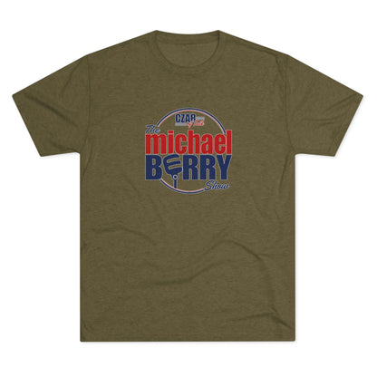 Czar of Talk, Michael Berry Show - Tri-Blend Crew Tee