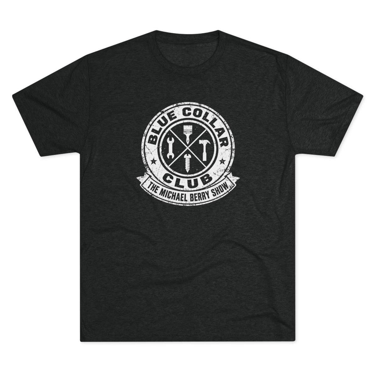 Blue Collar Club - Tri-Blend Crew Tee
