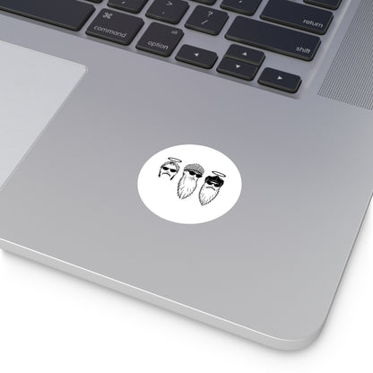 We’re From Texas, Can Ya Tell? - Round Sticker