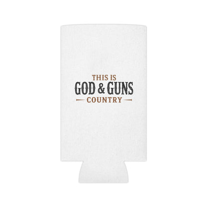 This is God & Guns Country - Can Cooler