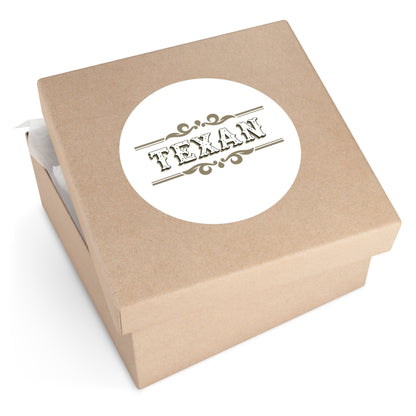 Texan - Round Sticker