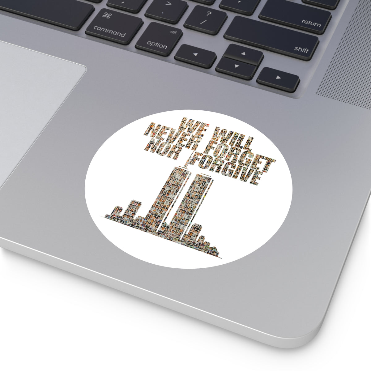 We Will Never Forget No Forgive - Round Sticker