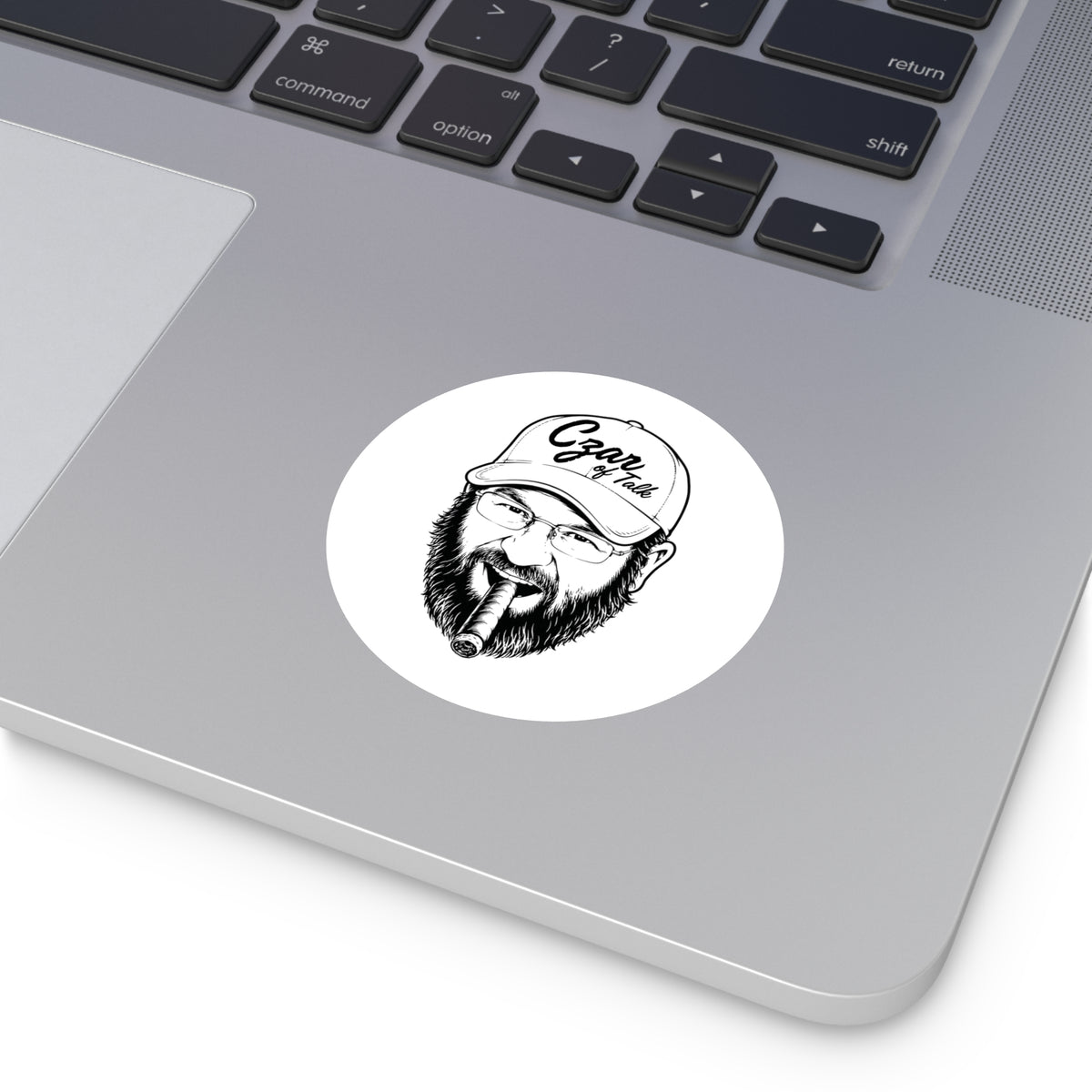 The Czar of Talk - Round Sticker