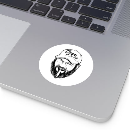 The Czar of Talk - Round Sticker