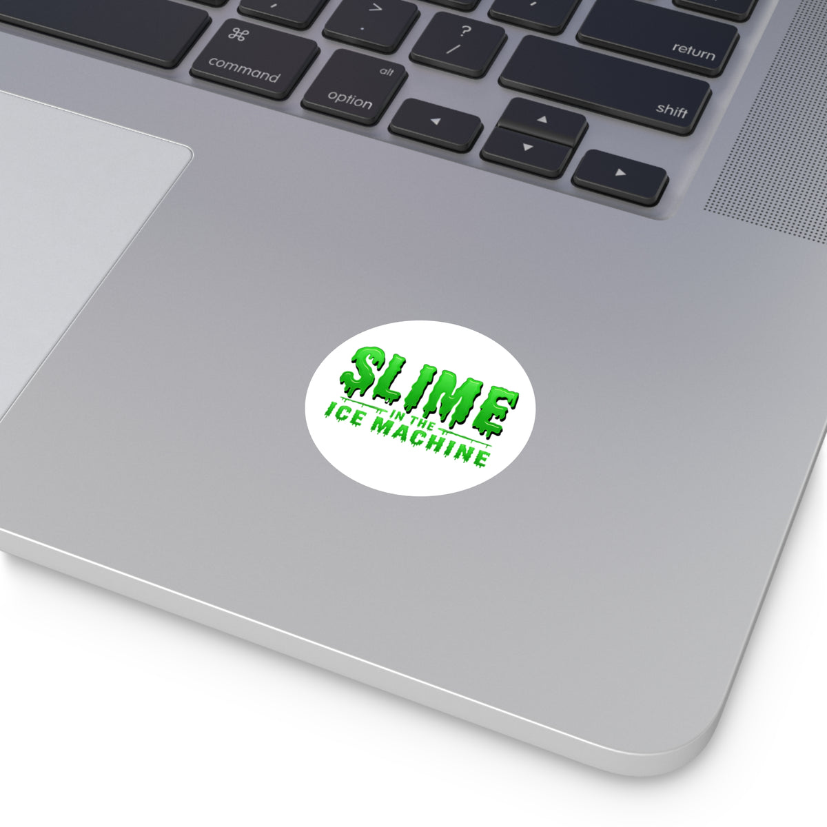 Slime in the Ice Machine - Round Sticker