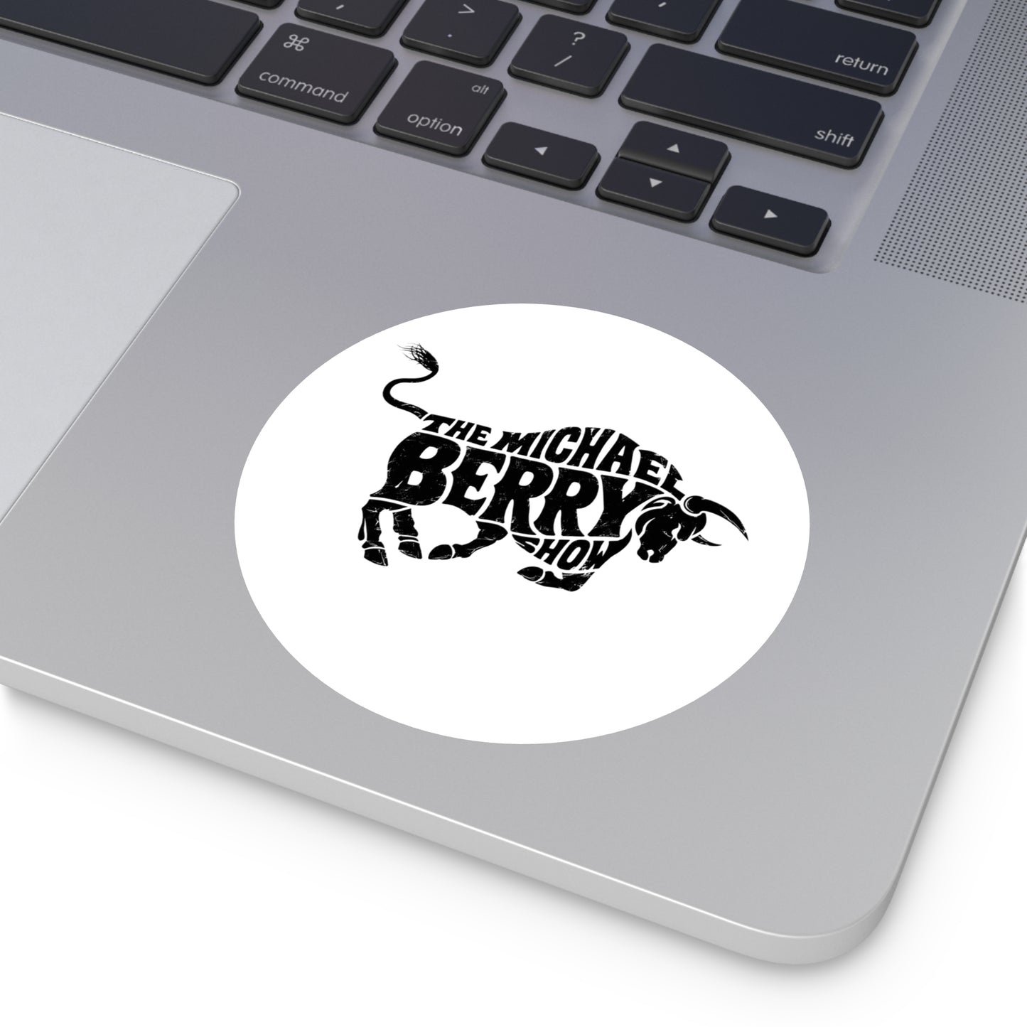 Michael Berry Show (Bull Logo) - Round Sticker