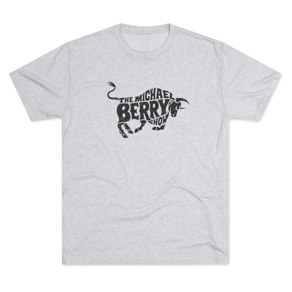 Michael Berry Show (Bull Logo) - Tri-Blend Crew Tee
