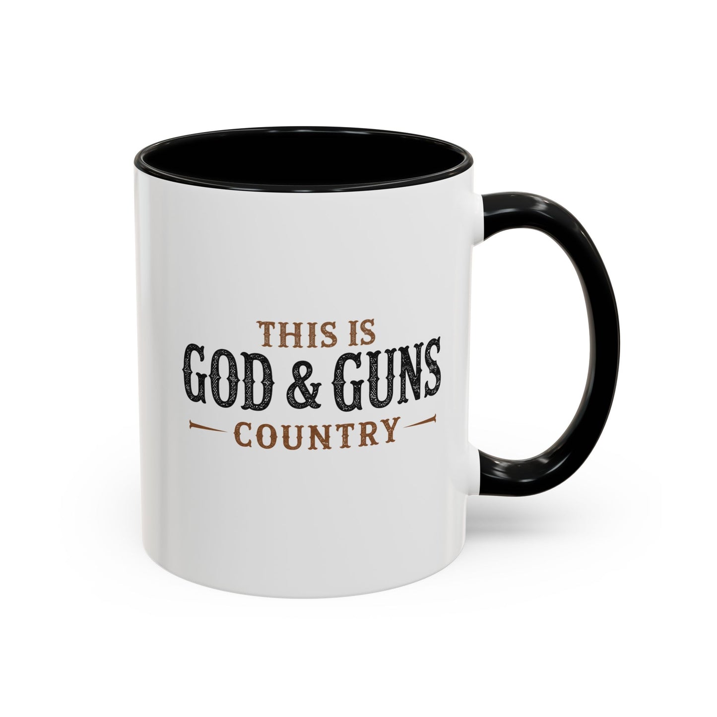 This is God & Guns Country - Coffee Mug, 11oz or 15oz