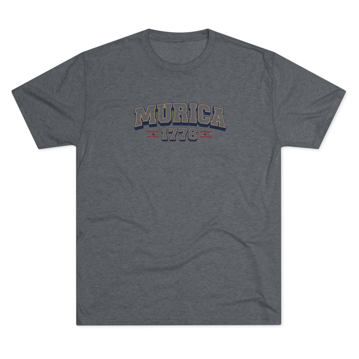 Murica 1776 - Tri-Blend Crew Tee
