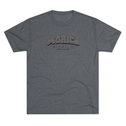 Murica 1776 - Tri-Blend Crew Tee