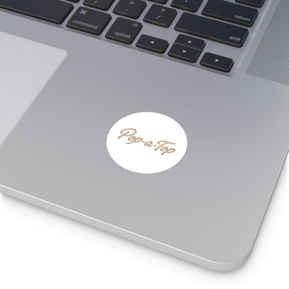 Pop a Top - Round Sticker