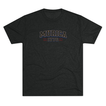 Murica 1776 - Tri-Blend Crew Tee
