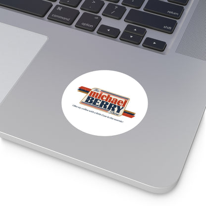 Coffee with Czar - Round Sticker
