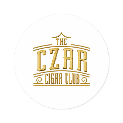 Czar Cigar Club - Round Sticker
