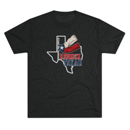 Redneck Texan TX - Tri-Blend Crew Tee