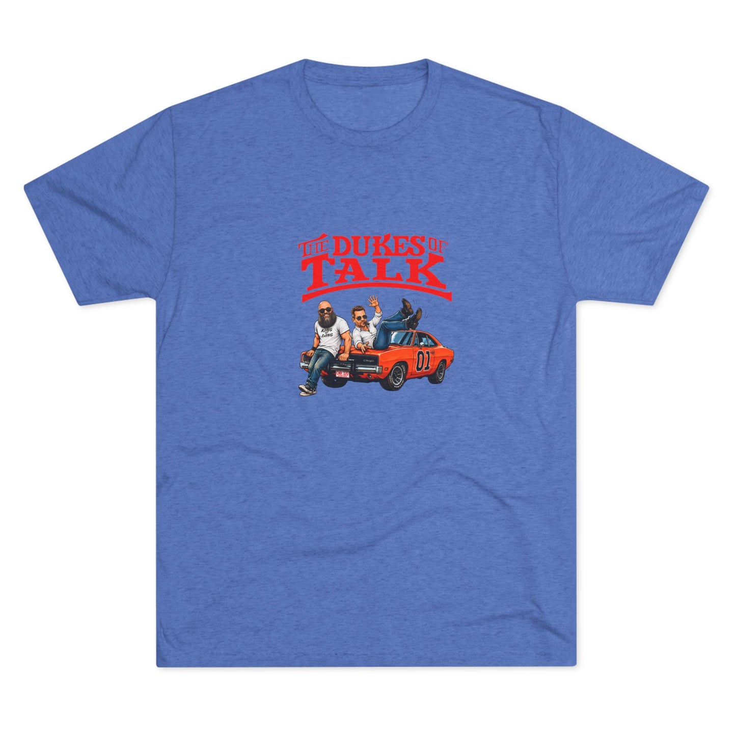 The Dukes of Talk - Tri-Blend Crew Tee
