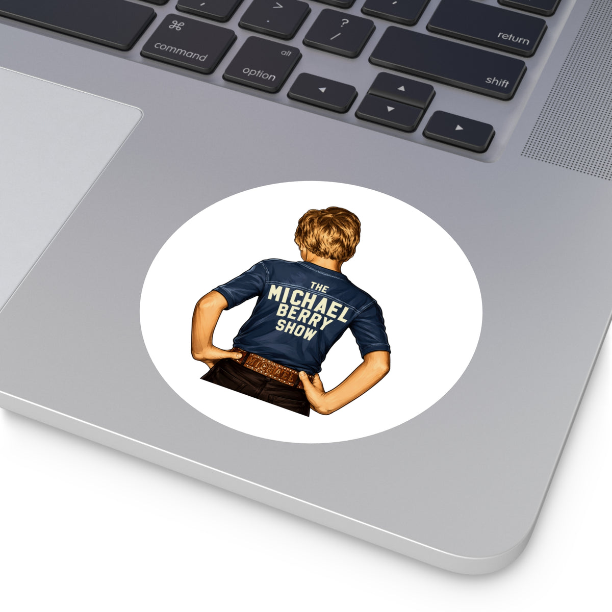 Michael Berry Show Kid - Round Sticker