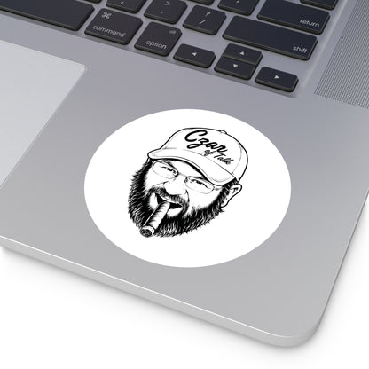 The Czar of Talk - Round Sticker