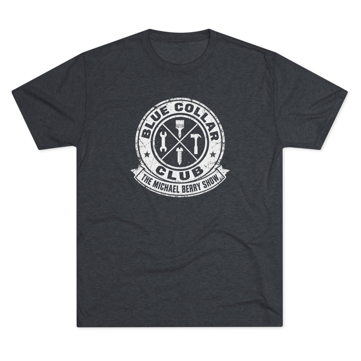 Blue Collar Club - Tri-Blend Crew Tee