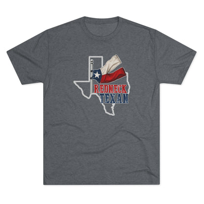 Redneck Texan TX - Tri-Blend Crew Tee
