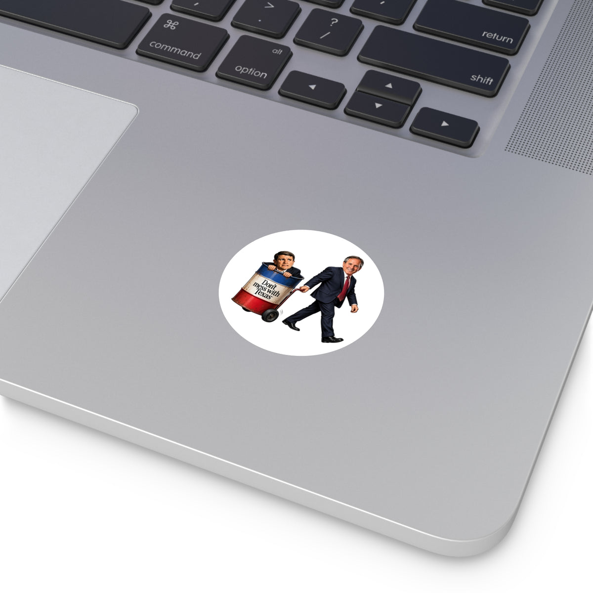 Paxton Taking out the Trash - Round Sticker
