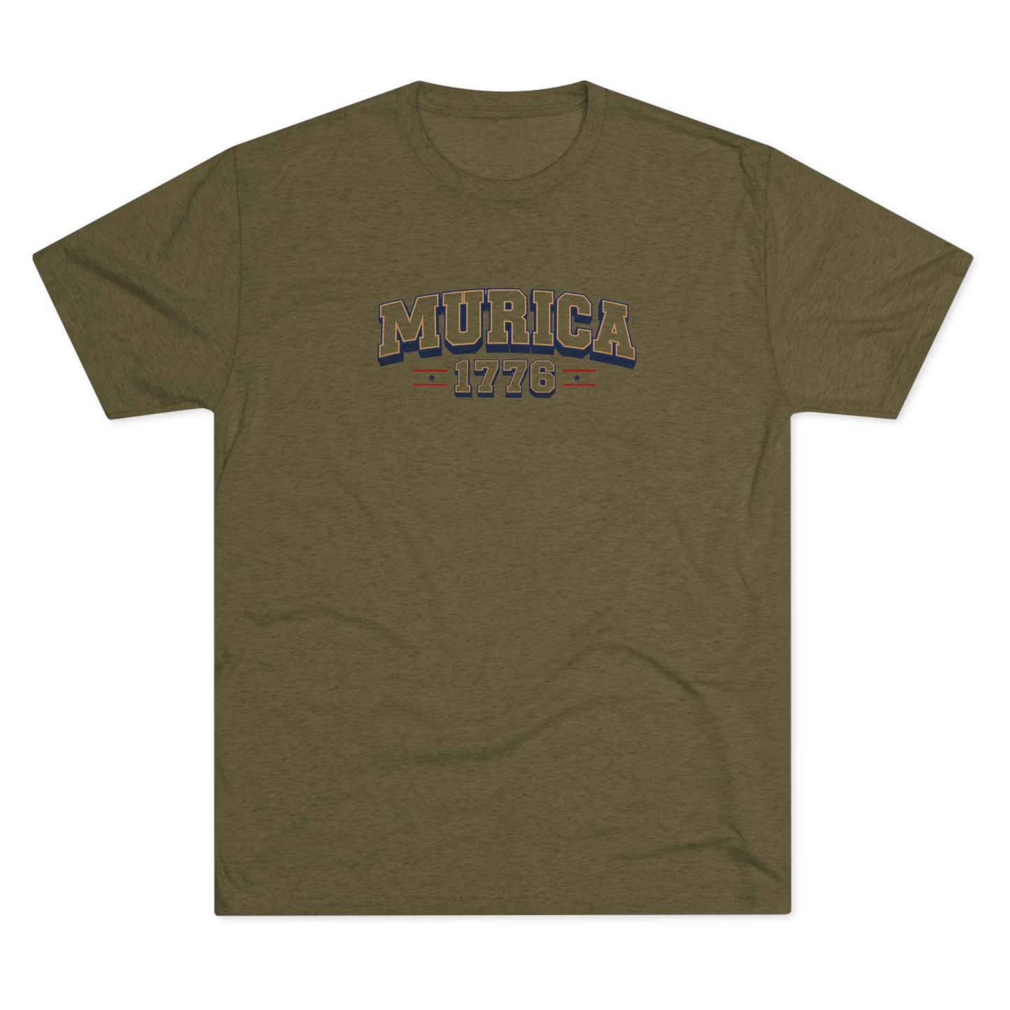Murica 1776 - Tri-Blend Crew Tee
