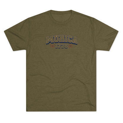 Murica 1776 - Tri-Blend Crew Tee