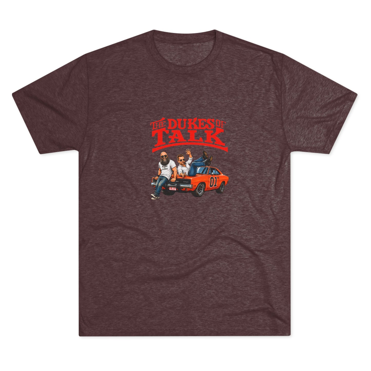 The Dukes of Talk - Tri-Blend Crew Tee